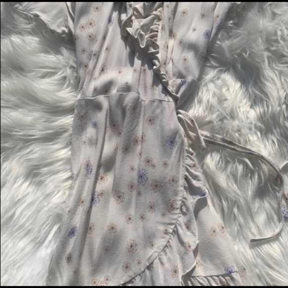 Aritzia Sunday Best Wrap Dress - Picture 6 of 11